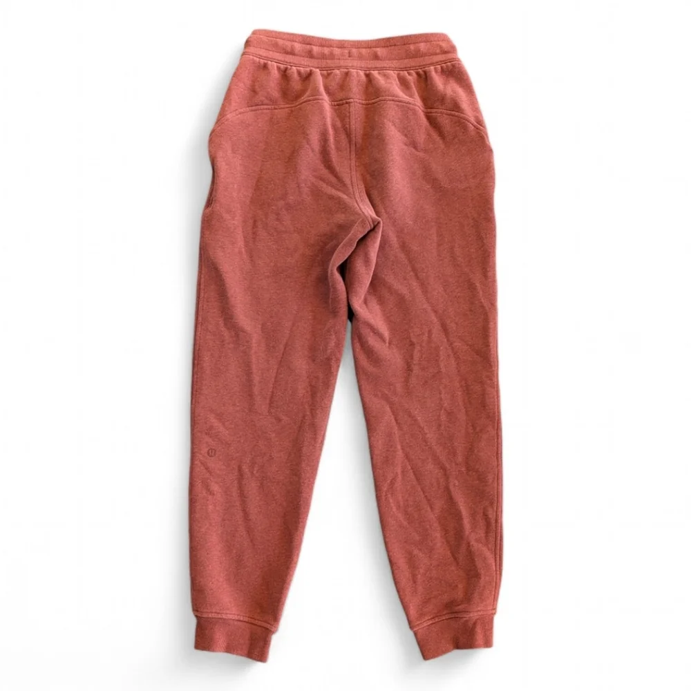 Lululemon Scuba High Rise Fleece Joggers Date Brown Sz 4